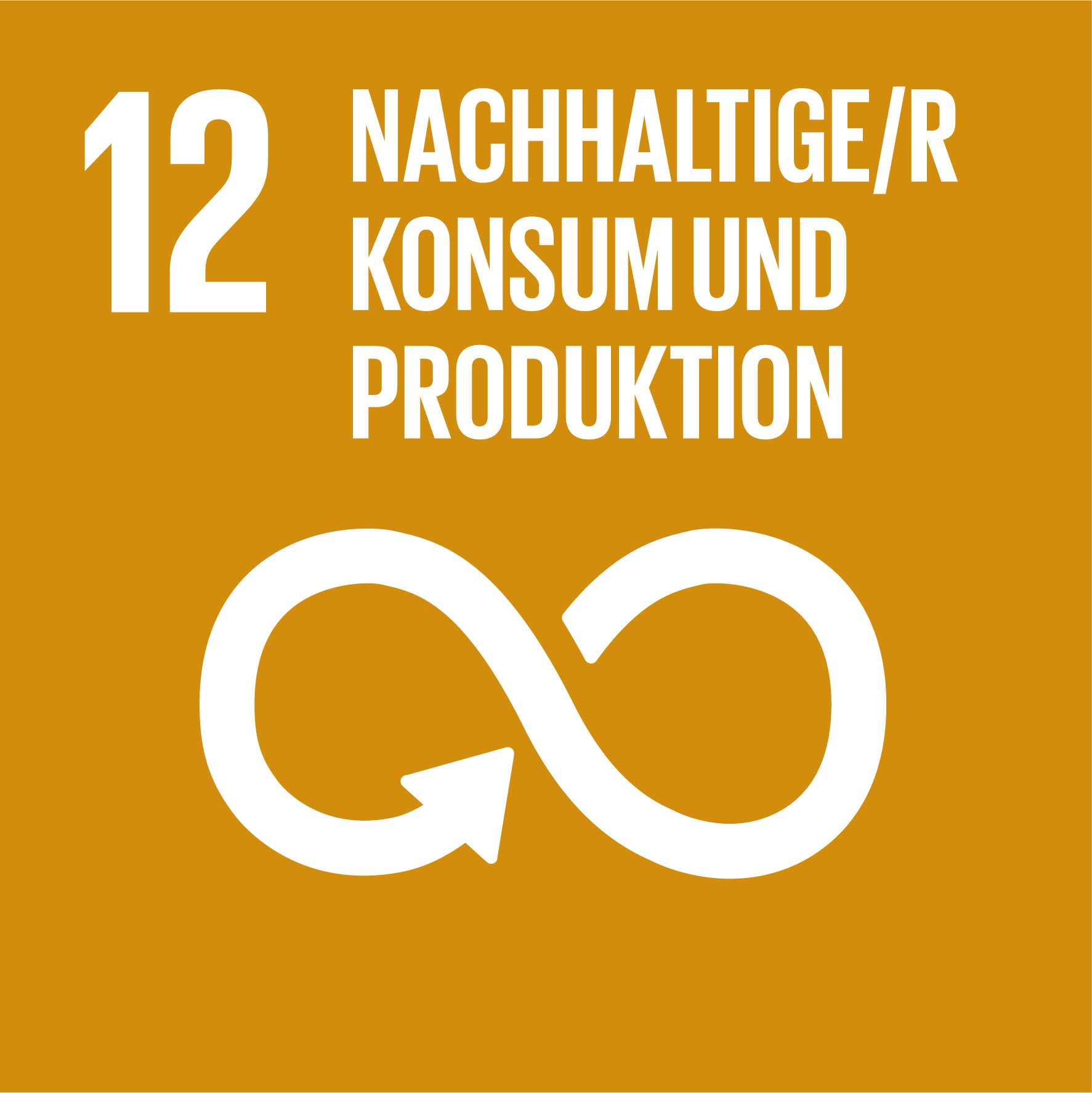 Ziel 12: nachhaltige/r Konsum und Produktion
